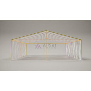 Gold Tent Structure