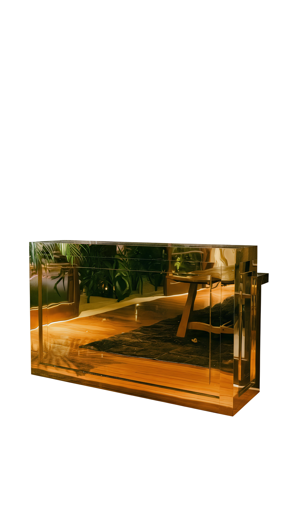 Gold bar counter – AllSet Event Hire