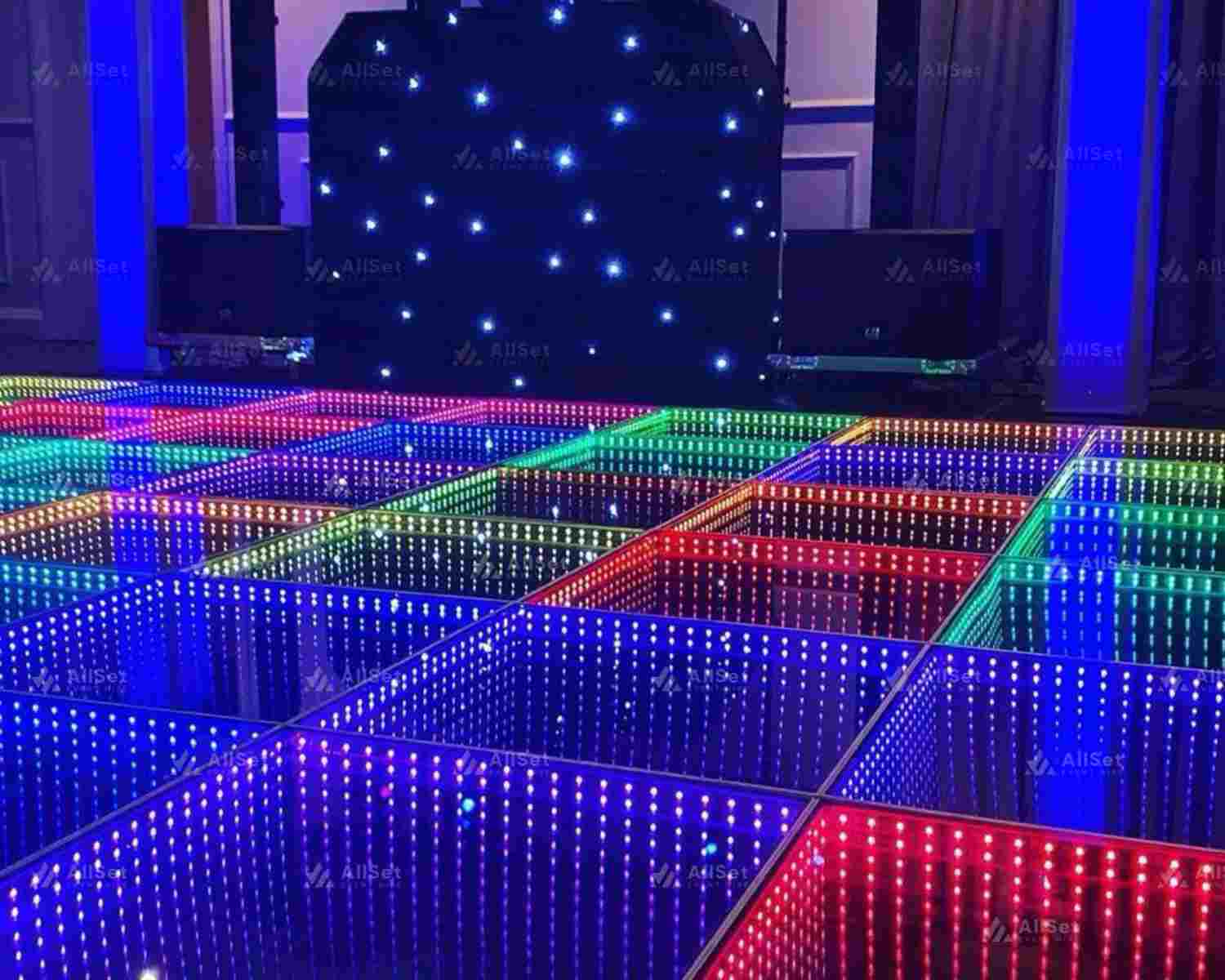 LED Infinity Dance Floor – AllSet Event Hire