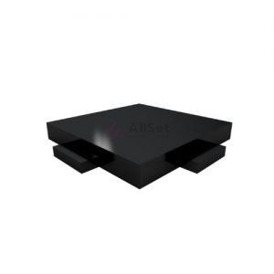 Black Melamine Stage