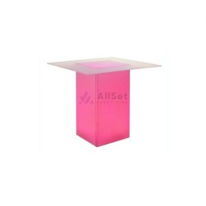 Square LED Cocktail Table