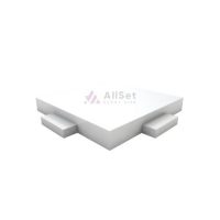 White Melamine Stage