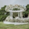 Round Acrylic Pergola