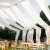 Gold Tent Structure