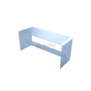 Acrylic bench by AllSet Event Hire